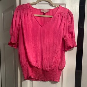 Rebecca Taylor Fuchsia Blouse